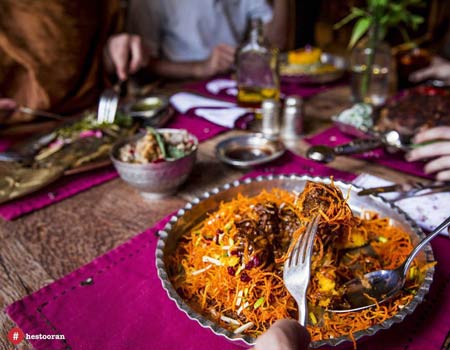 Art, culture and Persian foods | Hestooran