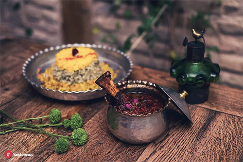 لذت خوردن بهترین غذای ایرانی در ظروف مسی | رستوران حستوران